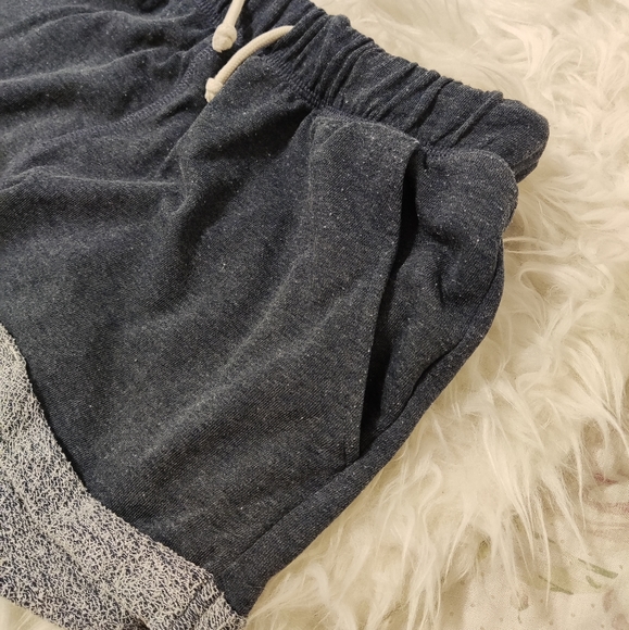 Navy blue sweat shorts - Picture 3 of 3